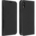 Pikkukuva 1 / 4: iPhone XR Suojakotelo - Aito nahka - Musta - Lompakko - Videotuki - Korttipaikat Svart