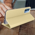 Miniatyrbillede 4 af 4: Oppo Reno 4 Case Kortholder Support Funktion Dux Ducis Guld Gul