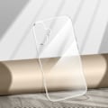 Pikkukuva 4 / 5: Ohut kotelo iPhone 16:lle - AVIZAR - Paksuus 0,5 mm - Läpinäkyvä kosteutta hylkivä silikoni Transparent