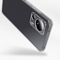 Miniatyrbillede 3 af 5: Etui til Xiaomi 13 Lite - AVIZAR - Silikonegel og 9H hærdet glas - Sort - Stiv - Glat - Blandet Svart