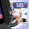 Miniatyrbillede 4 af 6: Børns WiFi Connected Watch med SIM-kort Videoopkald og GPS Forever Black Svart