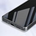 Pikkukuva 3 / 6: Kotelo Xiaomi Redmi 13C:lle - AVIZAR - Läpinäkyvä - Silikonigeeli ja karkaistu lasi Transparent