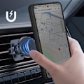 Miniatyrbillede 4 af 5: Coque til Xiaomi 14T Pro med metalring og videostativ i sort Svart