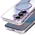 Pikkukuva 2 / 6: Coque MagSafe для Samsung Galaxy S24 ja S25 Lasi Takakansi Violetti Lila