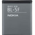 Miniatyrbillede 1 af 2: Batteri - NOKIA - BL-5F - 950 mAh - Sort - Nikkelhydride/lithiumion Svart