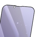 Miniatyrbillede 2 af 6: Skærmbeskytter - AVIZAR - iPhone 13/13 Pro/14 - Anti-blåt lys - 9H hårdhed - Sort Svart