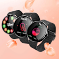 Miniatyrbillede 4 af 6: Connected Watch - Forever - Forevive 5 Fashion - Elegant - Sundhedssporing - Bluetooth-opkald Svart