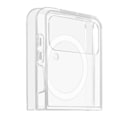 Miniatyrbillede 2 af 5: Stiftet hårdskal - AVIZAR - Samsung Galaxy Z Flip 4 - Gennemsigtig - Kompatibel med MagSafe - Ridsefast polycarbonat Vit