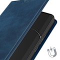 Miniatyrbillede 3 af 5: Etui til Xiaomi Redmi Note 13 Pro tegnebog og videoholder Blødt cover Blå Blå