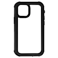 Miniatyrbillede 1 af 4: Telefoncase - AVIZAR - iPhone 12 Mini - Hårdt polycarbonat - Vandtæt IP68 - Sort Svart