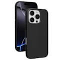 Miniatyrbild 2 av 5: Fodral - MAYAXESS - iPhone 16 Pro Max - Mjukt silikon - Anti-repskydd - Elegant Svart