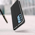Pikkukuva 4 / 5: Samsung A53 5G Carbon Case Korttitelineen jalusta Forcell Luna Book Carbon Black Svart