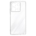 Miniatyrbillede 1 af 6: Taske til Xiami Redmi Note 13 5G - AVIZAR - Blød silikone - Gennemsigtig Transparent