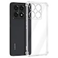 Pikkukuva 1 / 5: AVIZAR puolijäykkä kotelo Xiaomi 14T:lle - Iskunkestävä, vahvistetut kulmat, läpinäkyvä Transparent