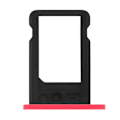Pikkukuva 1 / 3: Nano SIM -kortin tukikaukalo - AVIZAR - iPhone 5C - Vaaleanpunainen - Vaihto - SIM-vapautus Rosa