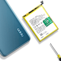Miniatyrbild 3 av 5: Internt batteri för Oppo A15 4230mAh 100 % kompatibelt Ersätter BLP817 Svart