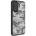 Miniatyrbillede 2 af 5: Coque Antichoc til Xiaomi Poco X7 Pro Camouflage Mønster Grå Grå