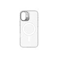 Pikkukuva 1 / 5: Kotelo - DECODED - iPhone 16 Plus - Läpinäkyvä - Kellastumista estävä - MagSafe-yhteensopiva Transparent