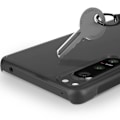 Miniatyrbillede 4 af 5: Etui til Sony Xperia 1 VI Anti-Fingerprint Polycarbonate Sort - AVIZAR - Stiv - Syntetisk - Glat - Blandet Svart