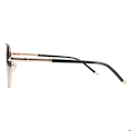 Miniatyrbillede 3 af 5: Aviator solbriller CV3062 med gradientlinser UV400 i guld Gul