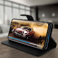 Miniatyrbillede 4 af 4: Hynde - AVIZAR - Huawei P Smart Z/Y9 Prime 2019 - Etui med kortplads - Støttefod - Sort Svart