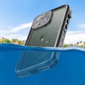 Pikkukuva 3 / 5: REDPEPPER Full Case iPhone 11 Pro Max -puhelimelle vedenpitävä IP69 - musta ääriviiva Vit