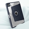 Miniatyrbillede 3 af 5: Etui til iPad Pro 11 2024 - AVIZAR - Rotating Flip Stand - Midnight Blue Blå