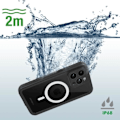 Miniatyrbillede 4 af 5: Cover til iPhone 14 Pro Vandtæt IP68 4Smarts Active Pro Ultimag Stark Black Svart