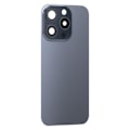 Pikkukuva 3 / 4: Täydellinen takaikkuna iPhone 15 Pro Maxille - AVIZAR - Tummanharmaa - Integroitu MagSafe Blå