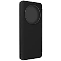 Miniatyrbillede 2 af 5: AVIZAR Folio Cover til Huawei Mate 50 Pro - Sort - Time Display Window - Fuld beskyttelse Svart