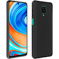 Miniatyrbillede 1 af 4: Coque - AVIZAR - Xiaomi Redmi Note 9 Pro Max/9 Pro/9S - Silikone Fleksibel - Ultra-tynd - Sort Svart