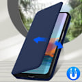 Miniatyrbillede 4 af 4: Xiaomi Redmi Note 10 Pro Case Kortholder Video Support Funktion Midnight Blue Blue Midnattsblå