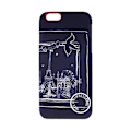 Miniatyrbillede 1 af 2: Iphone 6 / 6S etui - INES DE LA FRESSANGE - Blåt tørklæde - Rigid - Blandet - Voksen Blå
