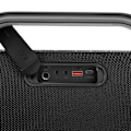 Miniatyrbillede 3 af 6: Bluetooth-højttaler med mikrofon, bærbar, 10 timers batterilevetid, Swissten, sort Svart