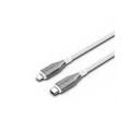 Pikkukuva 1 / 5: Lightning-kaapeli USB-C 30W Armoured Sarja Lataus ja Synkronointi 2m CYGNETT Valkoinen