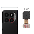 Pikkukuva 3 / 4: Takakamera - RELIFE - Honor 70 Lite ja X6 - 2 megapikselin syvyysanturi - musta Svart