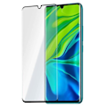 Miniatyrbillede 1 af 4: Filmværk - AVIZAR - Xiaomi Mi Note 10 - 9H hærdet glas - Ultra-tynd - Transparent sort kant