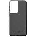 Miniatyrbillede 1 af 5: Etui til Samsung Galaxy S21 Ultra - JUST GREEN - Genanvendeligt - Sort Svart