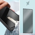 Miniatyrbild 3 av 4: Skyddsfilm - Imak - Samsung Galaxy Z Fold 5 - Anti-spion - Härdat glas - Enkel installation Svart