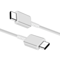 Miniatyrbillede 1 af 5: USB-C til USB-C Kabel 60W Opladning og synkronisering 1,8m Original Samsung Hvid