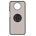 Miniatyrbillede 1 af 4: Coque - Xiaomi - Redmi Note 9T 5G - Bi-materiale - Metallisk Ring - Stødabsorberende - Sort Svart