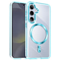 Miniatyrbillede 1 af 6: Coque MagSafe til Samsung S24 Plus og S25 Plus Bag Crystal Farve Blå Blå