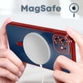 Pikkukuva 3 / 4: MagSafe iPhone 12 Case Silikonipunainen Magsafe Suojakuori