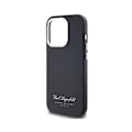 Miniatyrbillede 1 af 6: Coque til iPhone 14 Pro Max Hotel RSG Textureret Grainé Elegant Karl Lagerfeld Sort Svart