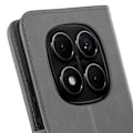Pikkukuva 3 / 5: Redmi Note 14 Pro ja 14 Pro Plus -tasku, lompakko ja tuki, harmaa Grå