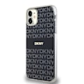 Pikkukuva 4 / 6: DKNY Musta Pehmeä TPU MagSafe Kuori iPhone 11:lle, Ylellinen Kuviollinen Svart