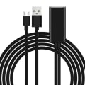 Miniatyrbild 1 av 4: Nätverksadapter - AVIZAR - Micro-USB till Ethernet RJ45 - Hastighet 100 Mbps - Universal - Svart