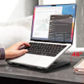 Pikkukuva 4 / 5: Twelve South Curve Flex Musta Matta MacBook Tuki Työasema
