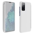 Miniatyrbillede 1 af 4: Hætte - Samsung - Galaxy S20 FE - Spejleffekt - Gennemsigtig Cover - Videostøtte Silvergrå