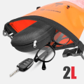Miniatyrbillede 3 af 5: Swissten vandtæt etui - 2L kapacitet - Touchscreen smartphone lomme - Skulderrem - Orange Orange